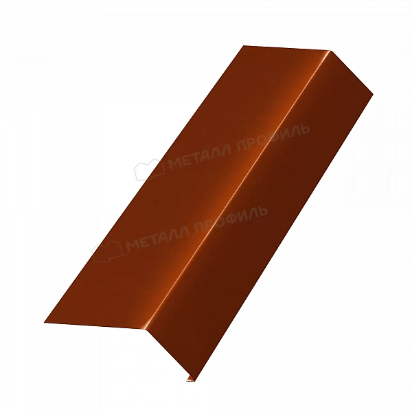МЕТАЛЛ ПРОФИЛЬ Планка карнизная 100х69х2000 (AGNETA-20-Copper\Copper-0.5)