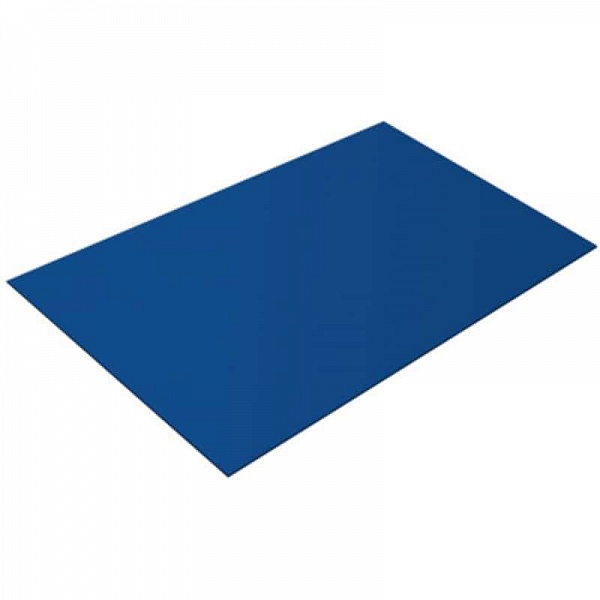 Плоский лист 0,45 PE RAL 5021 водная синь