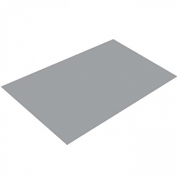 Плоский лист 0,5 Satin с пленкой RAL 7004 сигнальный серый