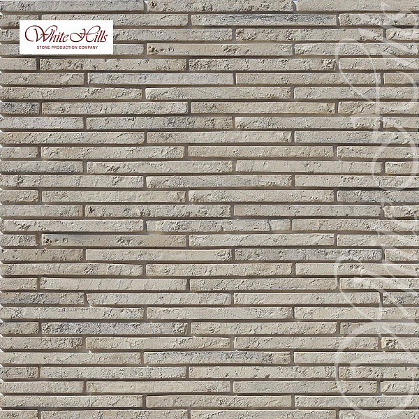 699-10 White Hills Облицовочный камень  «Бран Брик» (Bran Brick), плоскостной